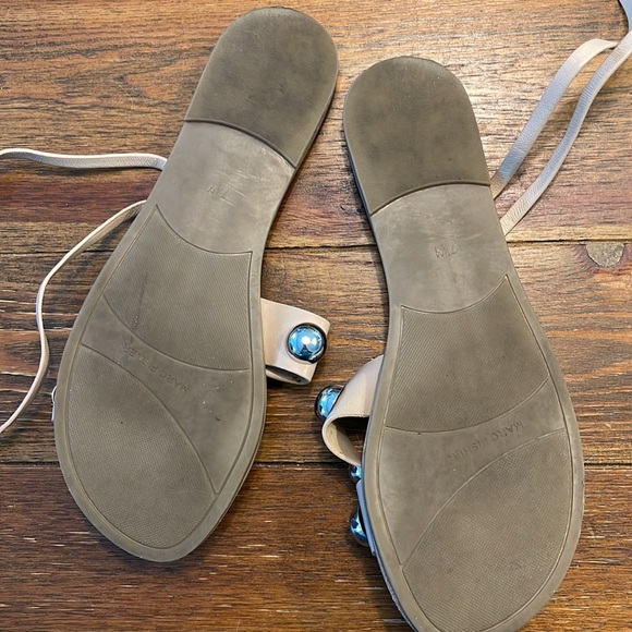 Marc Fisher | Byrony Ball Studded | Ankle Tie Sandals | Women’s 7.5 - Picture 6 of 8